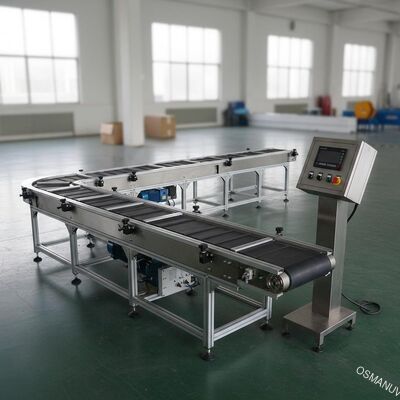 50 kg/uur capaciteitsbandconveyor systeem met automatische snelheidsregeling