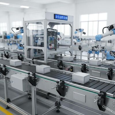 Automatisch bandconveyor systeem voor hoogwaardige productie