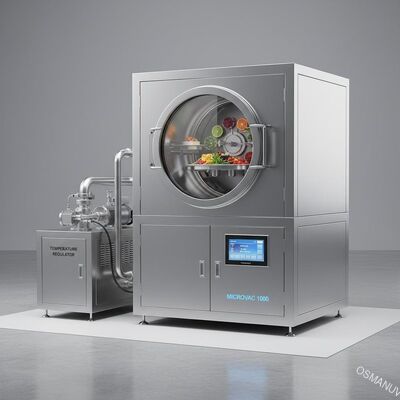 Innovatieve vacuümdrogingsapparatuur voor microgolven met een breed temperatuurbereik