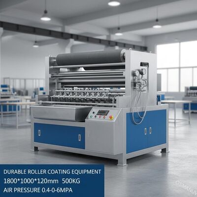 Duurzame coatingapparatuur voor rollers 1800*1000*1200mm 500 kg met luchtdruk 0,4-0,6Mpa