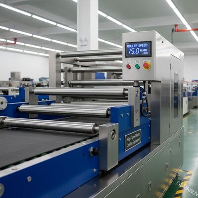 Hoog snelheidsrolcoatingsapparatuur met rolversnelling 0-20 m/min.