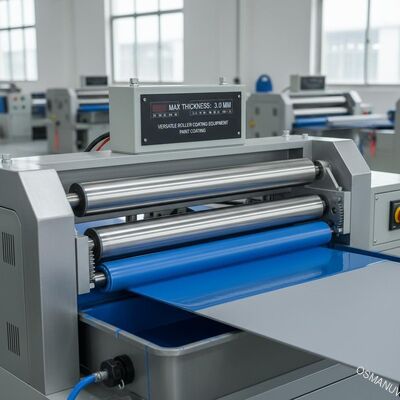 Verscheiden rolcoatingapparatuur voor verfcoating Bereiken maximale dikte 0,2-3 mm