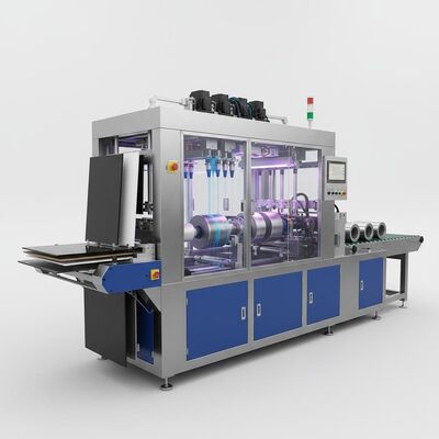 Machines voor het vervaardigen van rollen met apparatuur voor de coating van rollen voor karton, glas, platen, acryl
