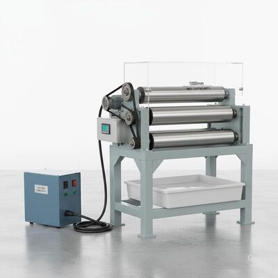 220V/50Hz stroomvoorziening en 1000mm Max Coating Width Roller Coating Equipment voor verf
