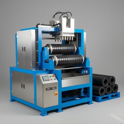 220V/50Hz transportrolmachine met een maximumcoatingsdikte van 0,2-3 mm