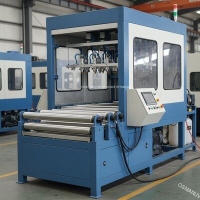 200-400 mm roldiameter industriële spuitcoatingsapparatuur voor coatingprestaties