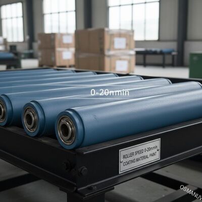 Robuuste zware transportrollers met rolversnelling 0-20 m/min en verf van het coatingsmateriaal