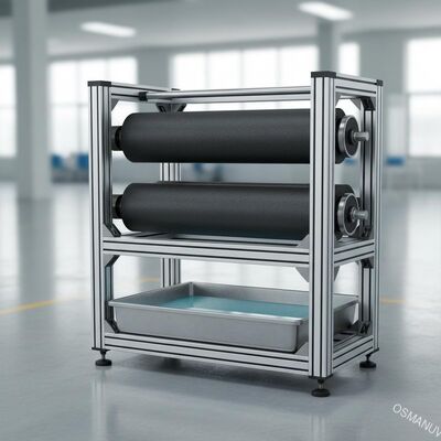 Maximale coatingsbreedte 1000 mm Rolcoating Equipment met en 200-400 mm Rol Diameter