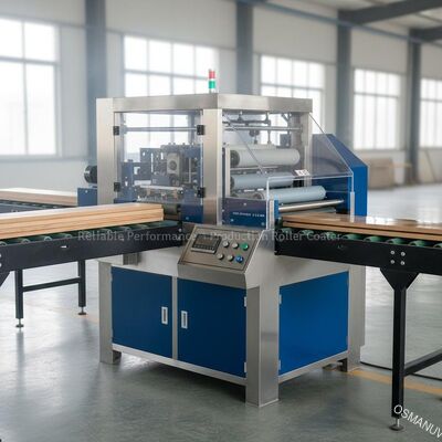 Betrouwbare rolcoatingsmachine met een hoge productiecapaciteit met een snelheid van 0-20 M/min en een luchtdruk van 0,4 - 0,6 Mpa