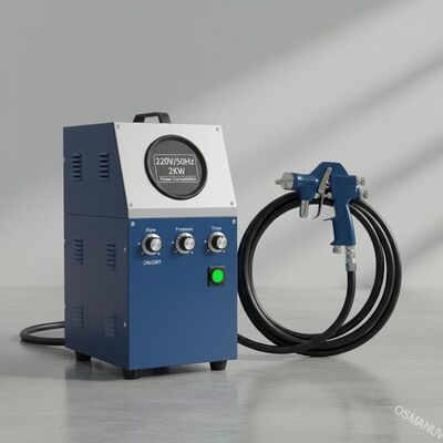 220V/50Hz stroomvoorziening Industrieel spuitcoatingsapparaat met een vermogen van 2 kW