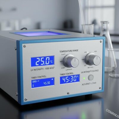 Temperatuurbereik 0-99C UV-intensiteitsbron met een nauwkeurigheid van ±1min