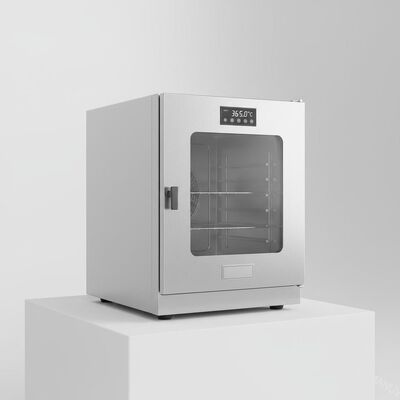 Een jaar vaste temperatuuroven met buiten afmetingen 600 mm x 600 mm x 800 mm