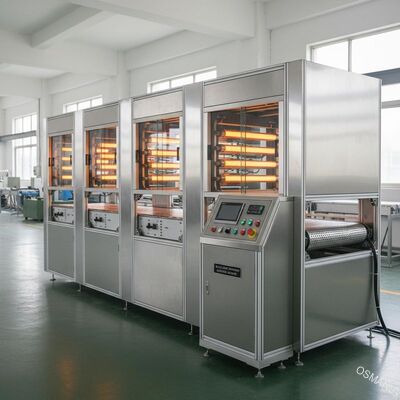 Multi-Zone aanpasbare infrarood droogmachine Details technische parameters voor coating & ink curing productielijn