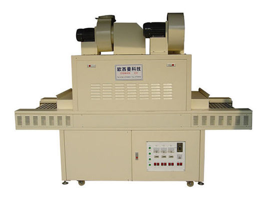 18KW 1.5mm dik Uvvloer die Machine met mesh belt genezen