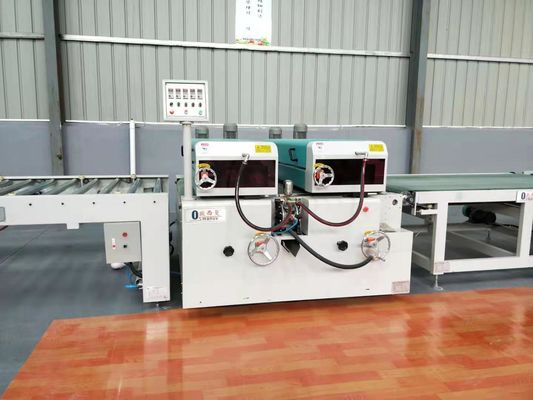 1.5KW 250mm van de de Deklaagmachine van het Diameter de Omgekeerde Broodje Vlakke Transportband