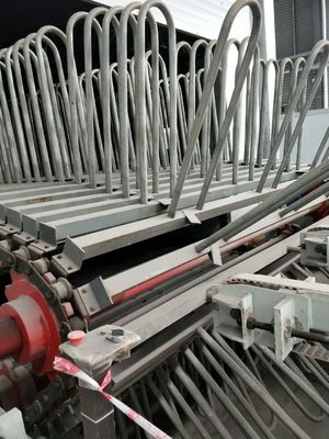 Verticale droogoven aardgas Max 80 graden 2500mm voor platen Meubelplank