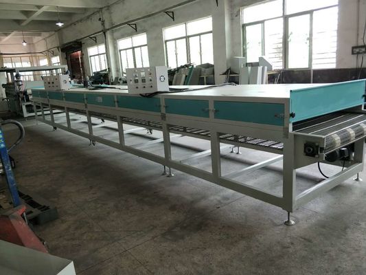 De Machine van de neveldeklaag de UV Infrarode het Drogen Minuut die van de Machinefabriek W920mm 5m Tec-Vlek nivelleren