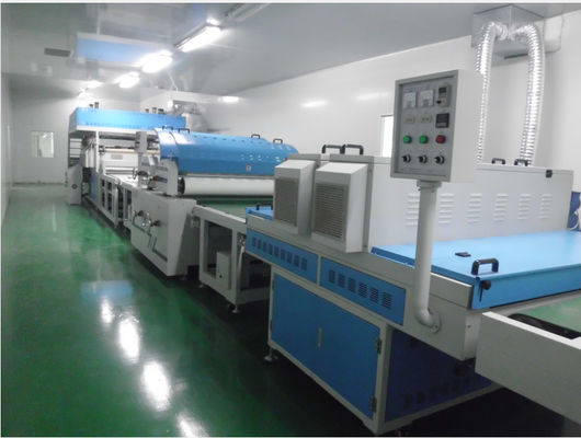 Vernis die Uv het Schilderen Machine 2.5m met een laag bedekken pvc-Transportband