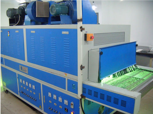 Hoogwaardige UV-hardingsmachine voor het hoeden van het gebied 300 mm * 400 mm 3s / tijd Kleine afmetingen