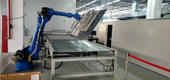 0-180° Sproei-coatingsysteem met PLC/HMI-besturingssysteem voor een coatingsdikte van 0,1-3 mm