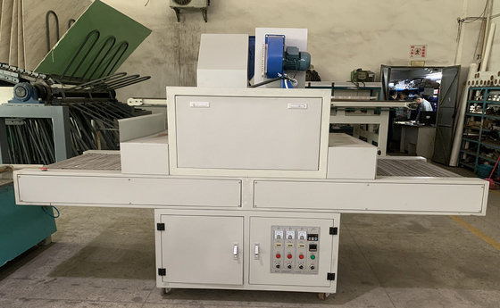 1 HP Desheng motor en elektrische Wanxin reducers voor UV-harding