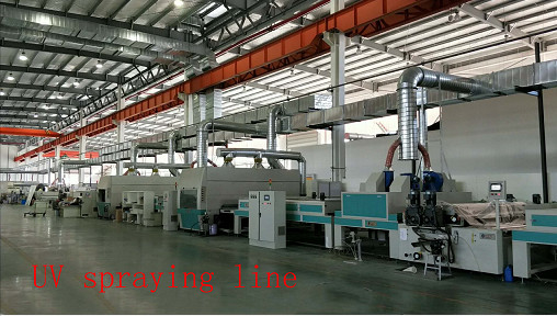 Hoge snelheid 3m/Min Spray Coating Machine With 1000mm Breedte voor Industrieel Gebruik