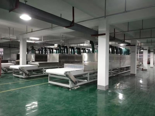 Industriële 380V 10m/min Voedsel microwave droger voor doos bordgrond