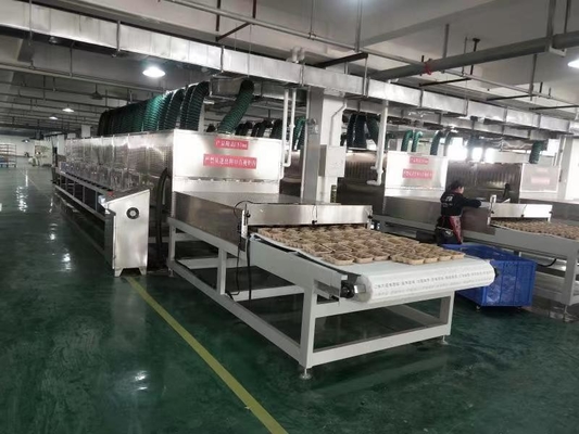 1-10T/h capaciteit Microwave vacuümdroging apparatuur - 380V Spanning