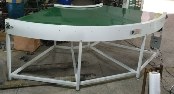 Servomotor aangedreven transportbandmachine met PLC-besturingscapaciteit 50 kg/h