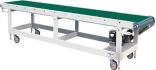 Automatische transportbandmachine met servomotor voor het verwerken van materiaal