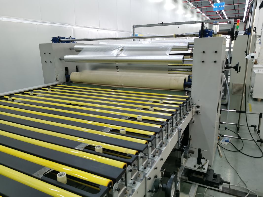 PLC-besturingssysteem Filmlamineermachine 0-100m/min Terugwikkelingssnelheid voor prestaties