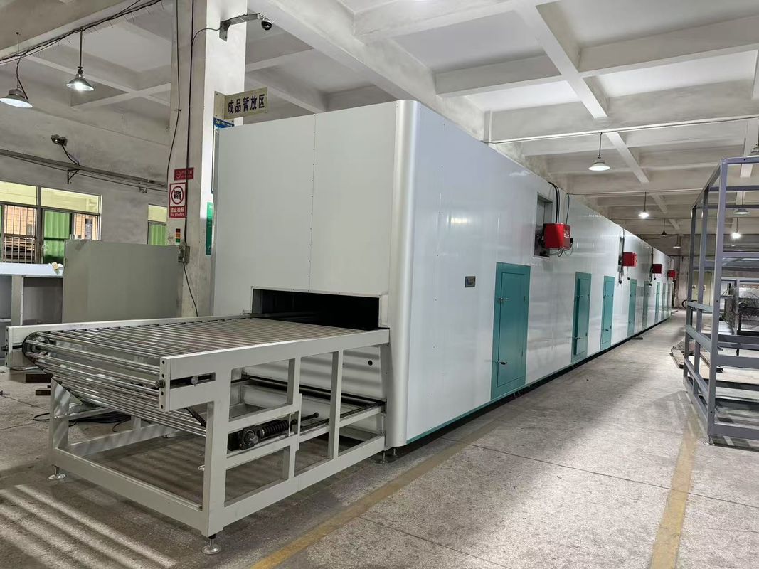 Automatische aardgasdrogmachine voor industriële bamboe papierpulp gieten OSM-LRHG-1320T