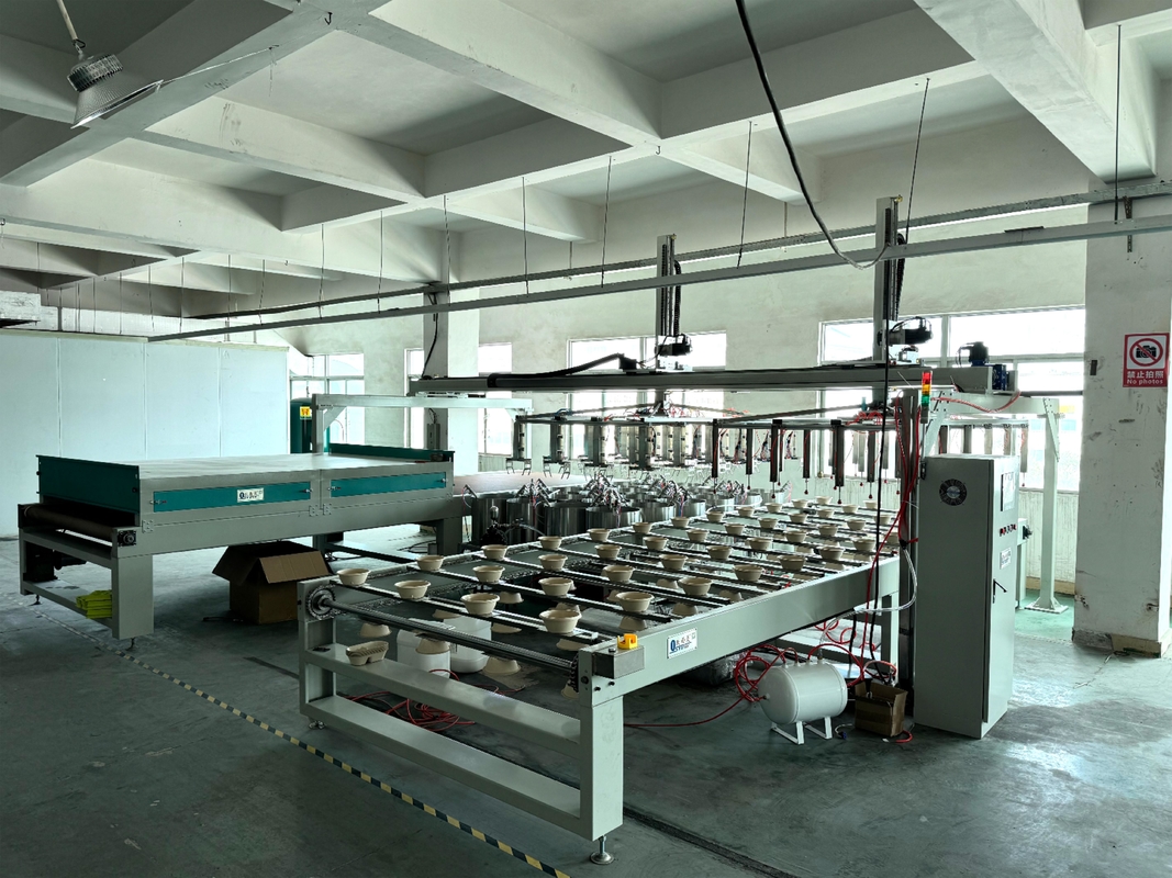 Sustainable Pulp Tableware Spin Coating Line for Waterproof Barrier Biodegradable Packaging Production