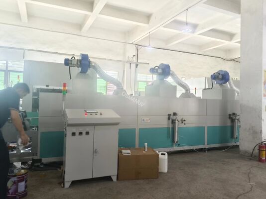 Professional 400mm Scrape Coating Machine 0.1-10m/Min Automatic Rewinding