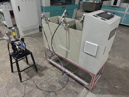 Customizable Rotary Coating Sample Machine for Precision Interior Coating of Pulp Molded Meal Boxes