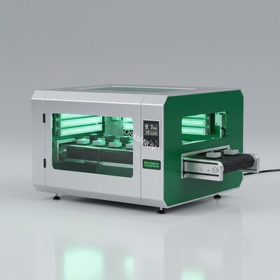 9.7KW Energy Saving Lamp UV Curing Machine , 15m/Min Green Uv Led Machine