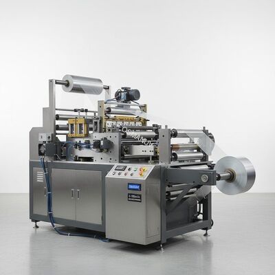 380V/50HZ Voltage Film Lamination Machine with 0-100m/min High Speed Rewinding