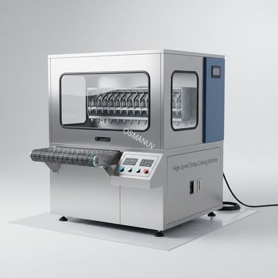High-Speed Spray Coating Machine AC220V/50HZ Power Supply 0-3m/min Speed