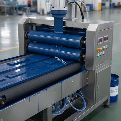 0-20m/Min Heavy Duty Conveyor Roller Coating Equipment With Paint Coating Material