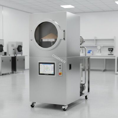 Stainless Steel Microwave Vacuum Drying Equipment with PLC Control for Bulk Materials