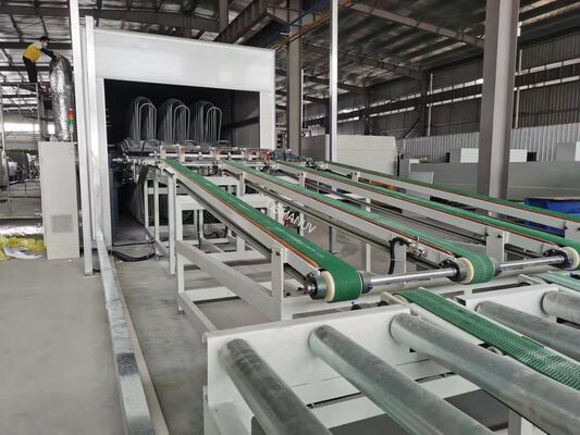 UV Coating Machine Furniture Painting Machine 6mm Thickness For Steel furniture or Aluminum components
