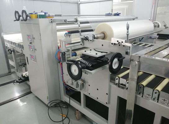 Automatic Cutting Film Laminating Machine For Glass, Pvc Board , Display Screen