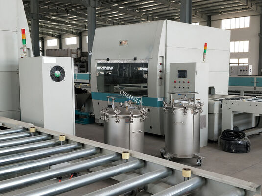 PLC / HMI Control Spray Coating System With 0-3m/Min Coating Speed