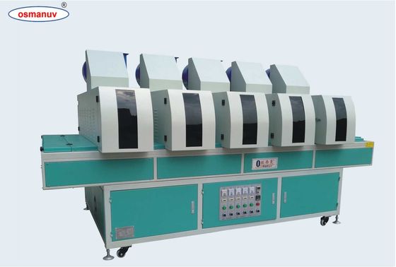 High-Speed 5-Lamp UV-Curing Machine met aanpasbare transporter voor instant ink drogen
