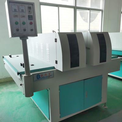 Efficiënte snelle energiebesparende twee lampen UV-hardmachine voor UV-coat borad plaat