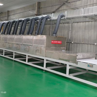 Innovatieve hoogwaardige tijdbesparende microgolfdrogemachine voor pulpvorming