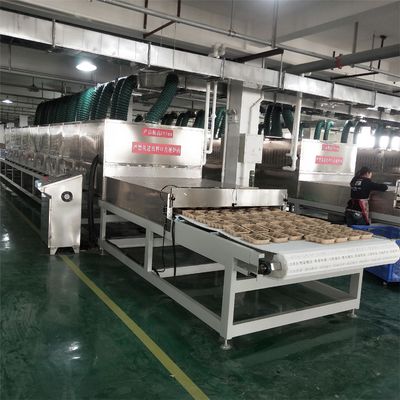 Snelle, energiebesparende microwave droogmachine met hoge temperatuur