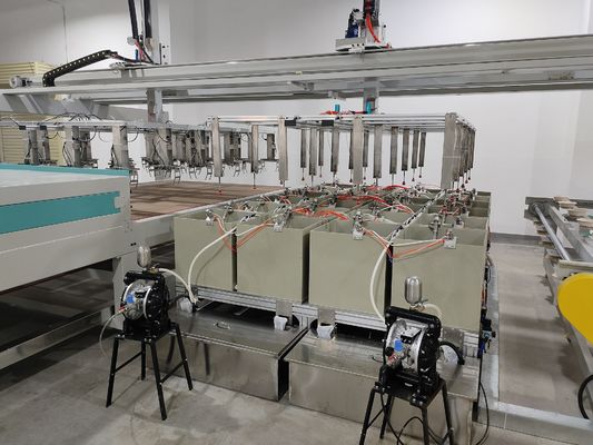 24-station Spin Coating Machine voor pulp molding vezels met barrière coat