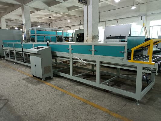 Energiezuinige infrarooddroger met hoge capaciteit en aanpasbare transportbandbreedte voor pulp-molding