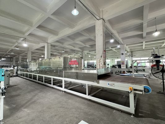 Duurzame productie Eco-bewust ontwerp 14 fase microwave droger voor pulp zeevruchten
